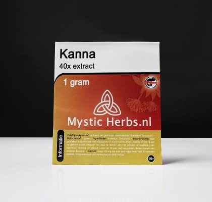 Kanna Extracts 40X Parte superior forte - Tatanka.nl