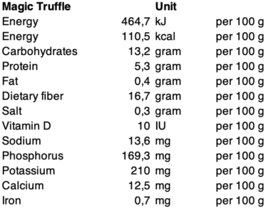 onale waarden Magic Truffels