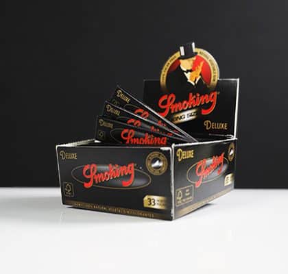 Smoking Carta da rotolo nera Kingsized - Tatanka.nl