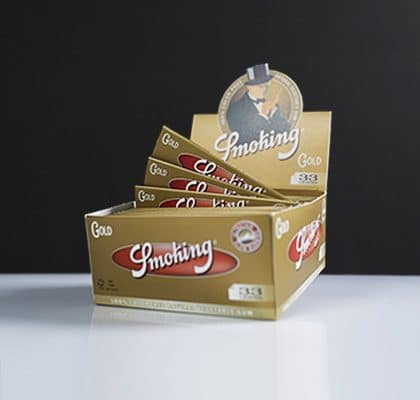 Smoking Carta da rotolo oro Kingsized - Tatanka.nl