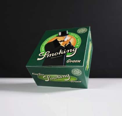 Smoking Green Rolling Papers Kingsized - Tatanka.nl