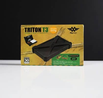 Triton T3 Schokbestendige Weegschaal - Tatanka.nl