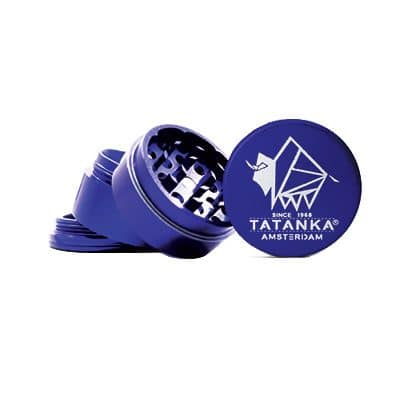 Blauw Tatanka Kruid Grinder - Tatanka.nl