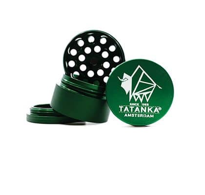 Green Matte Tatanka Grinders - Tatanka.nl