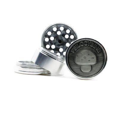 Grinder Psilocibina colore grigio - Tatanka.nl