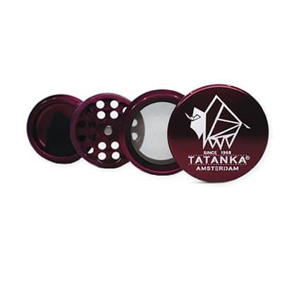 Erva Tatanka Roxa Grinder - Tatanka.pt