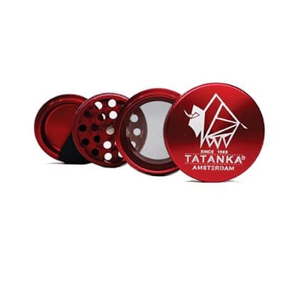 Red Tatanka Herbs Grinder - Tatanka.nl