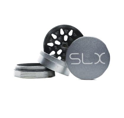 SLX Zilvergrijs Kruid Grinder - Tatanka.nl