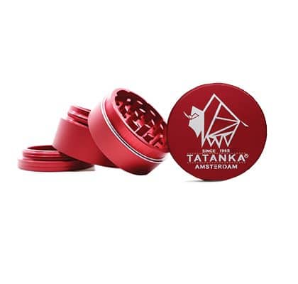 Tatanka Rood Mat Grinder - Tatanka.nl