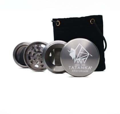 Tatanka Silver Grinders with Bag - Tatanka.nl