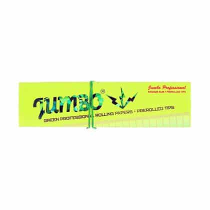 Jumbo Green King Size Slim with Prerolled Tips