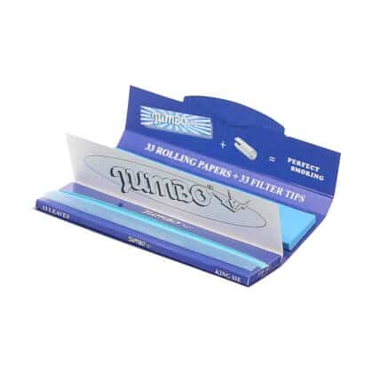 Jumbo Blau King Size mit Tips