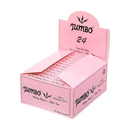 Jumbo Pink King Size Slim with Tips