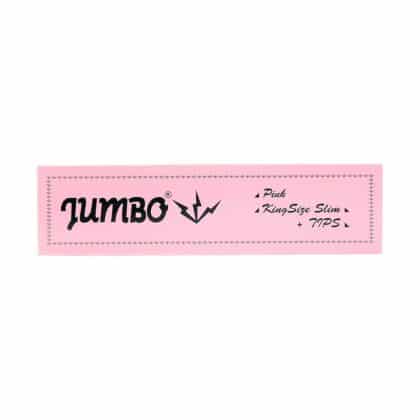 Jumbo Rosa King Size Slim mit Tips