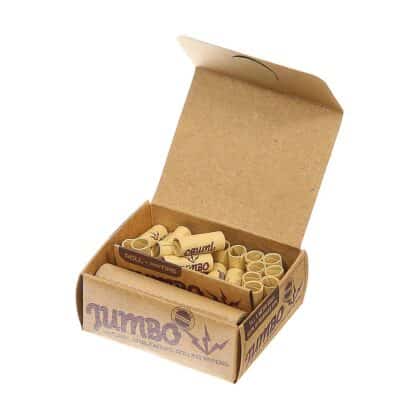 Jumbo Natural Rolls with Prerolled Tips UnbleachedJumbo Natural Rolls with Prerolled Tips Unbleached