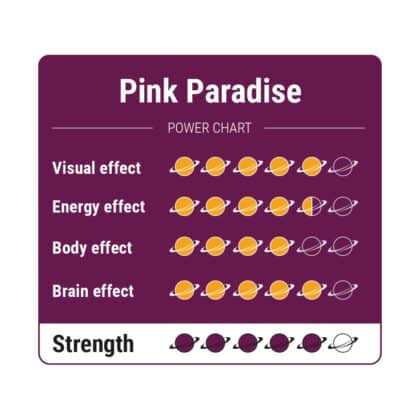 Wykres mocy Pink Paradise - Tatanka.nl