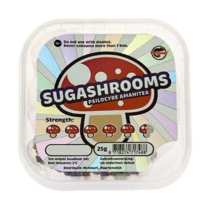 Sugashrooms kopen bij Tatanka.nl dicht doosje