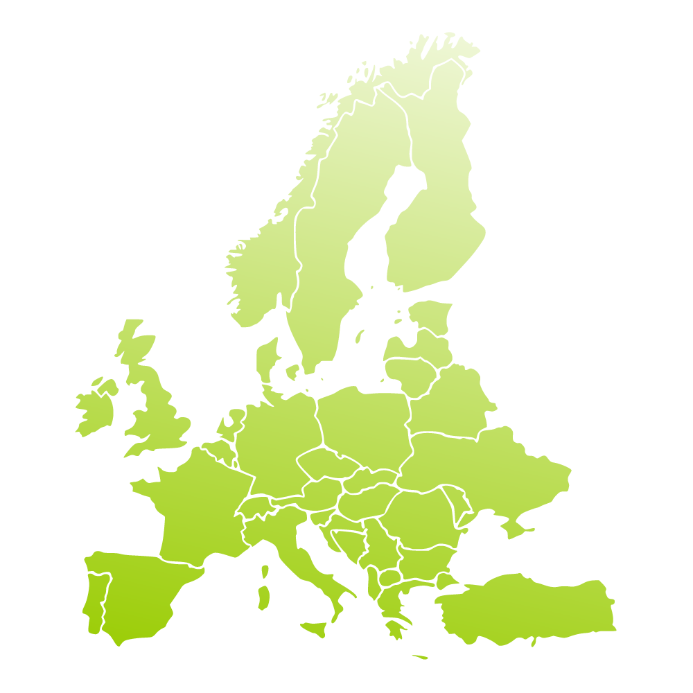 Mapa da Europa de Tatanka - Tatanka.nl