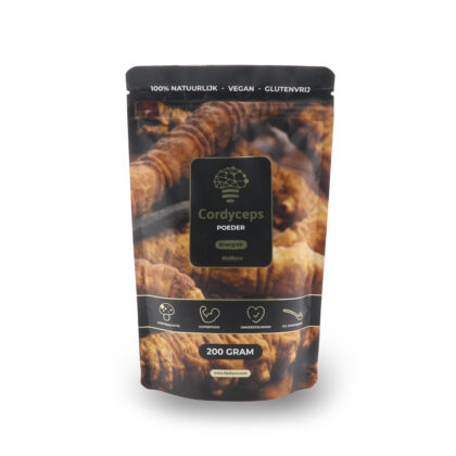Cordyceps 200 grammes en sachet frontal