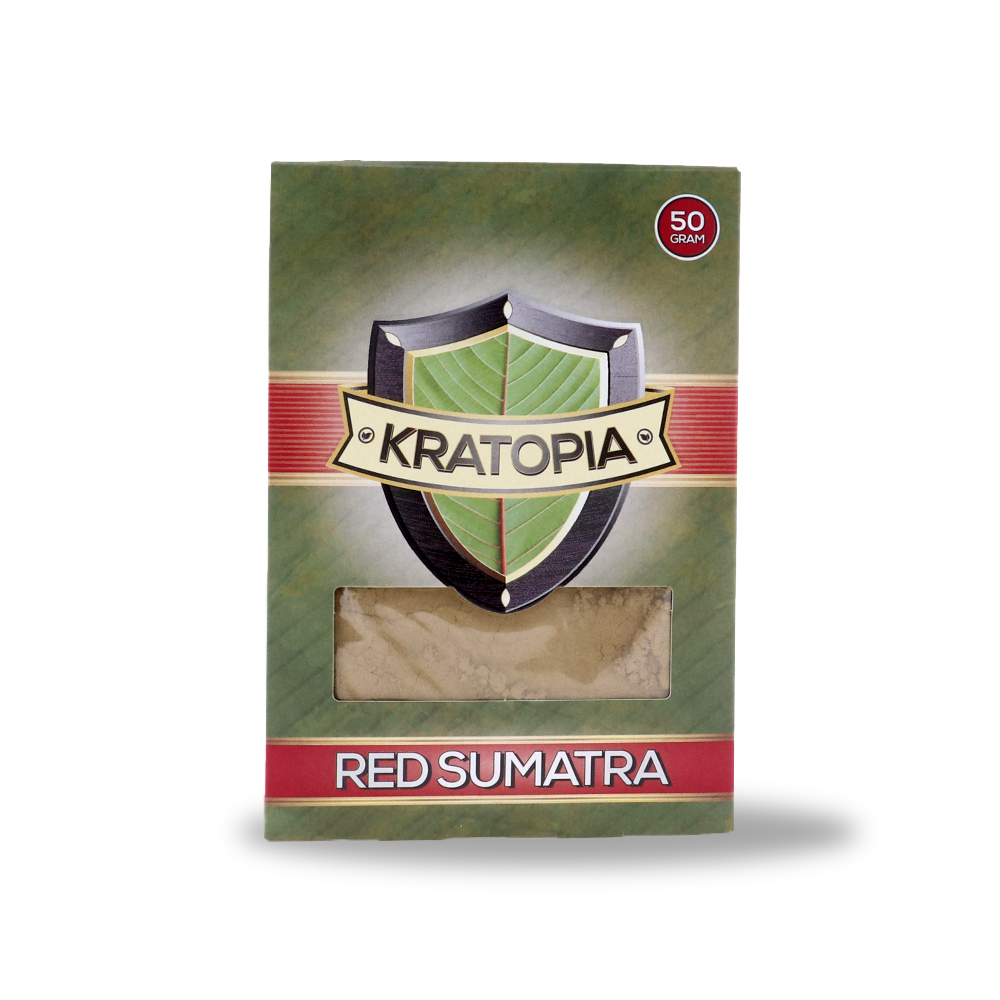 Red Sumatra Kratom - Tatanka.nl Rode Sumatra Vooraanzicht