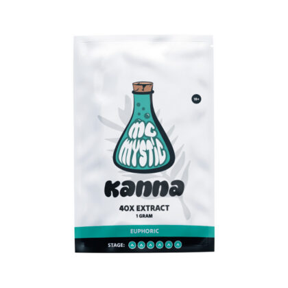 Kanna 40x extract - Tatanka.nl Kanna 40x extract 1 gram Front view McMystic