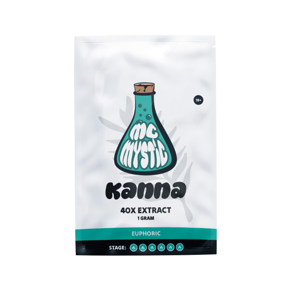 Kanna 40x extract - Tatanka.nl Kanna 40x extract 1 gram Front view McMystic